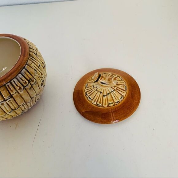 VTG Saks Fifth Avenue Bamboo Italian Trinket Dish - Picture 4 of 5
